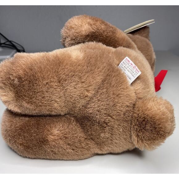 Vintage 1983 GUND Karitas Tender Teddy Plush 9” Brown Bear #2124 With Tags - Picture 10 of 14